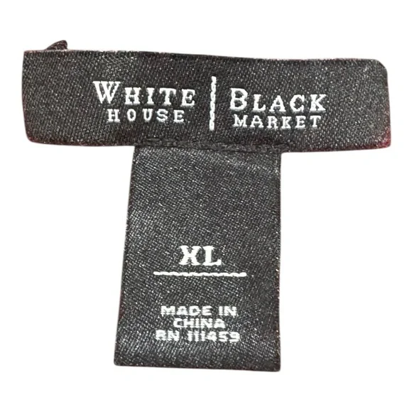 WHBM WOOL, CASHMERE & RABBIT HAIR LONG SLEEVE RED COWL SWEATER - Picture 7 of 9